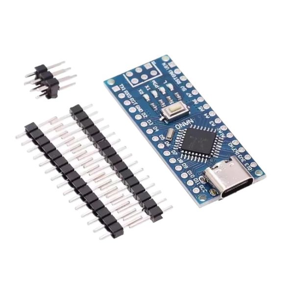 Плата налагоджувальна Arduino Nano V3.0 AVR ATmega328P TYPE-C MC-AN3C фото