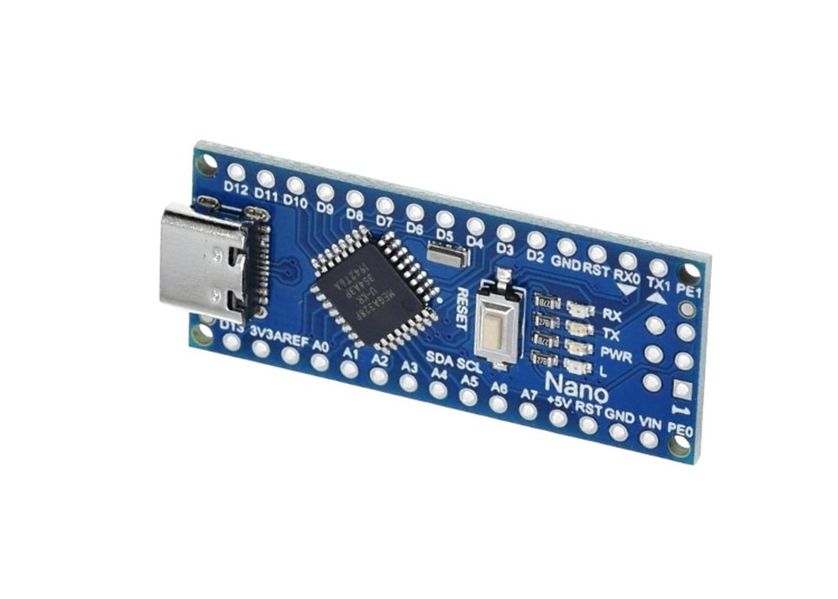 Плата налагоджувальна Arduino Nano V3.0 AVR ATmega328P TYPE-C MC-AN3C фото