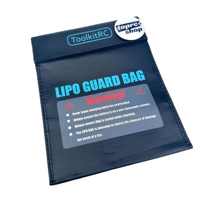 Защитная сумка для аккумуляторов LiPo ToolkitRC Lipo Safety bag S 180х230мм TK40600 фото