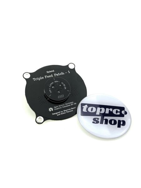 Антенна для FPV очков Triple Feed Patch 5.8 GHz круговая поляризация SMA male TFP-5-RL-SM фото