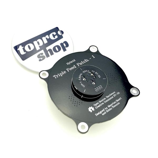 Антенна для FPV очков Triple Feed Patch 5.8 GHz круговая поляризация SMA male TFP-5-RL-SM фото