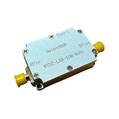 Антенний підсилювач LNA 10MHz-6GHz Low Noise Amplifier Gain 30DB LNA-10-6-30 фото