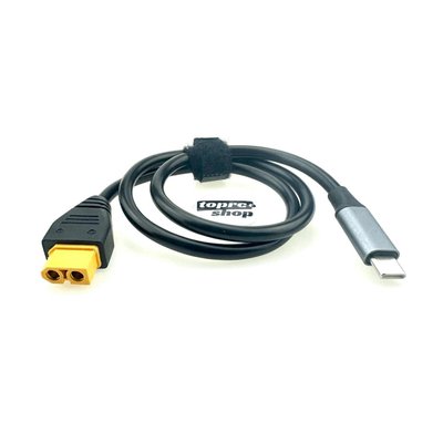 Кабель для зарядного пристрою ToolkitRC SC100 USB-C - XT60 Female TK41700 фото