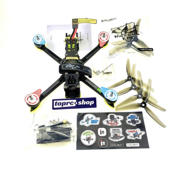 Квадрокоптер FPV iFlight Nazgul5 V3 Analog 6S 5 дюймов ELRS 2.4GHz IF-NAZGUL5-3-AN-ELRS фото