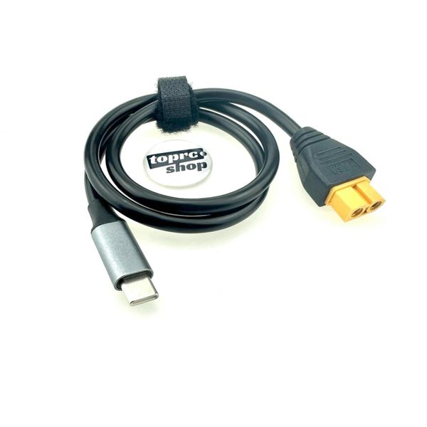 Кабель для зарядного пристрою ToolkitRC SC100 USB-C - XT60 Female TK41700 фото