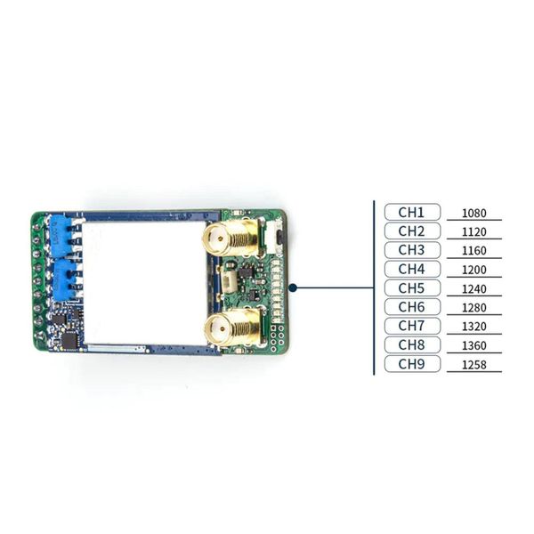 Видеоприемник для очков FPV Skyzone 1.2 GHz Diversity Receiver SKY-VRX-12 фото