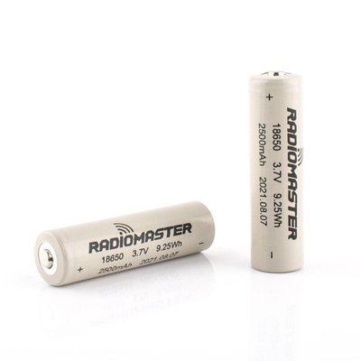 Акумулятор LiIon Radiomaster 18650 2500mAh 3.7V (2 шт) RM-18650-2 фото