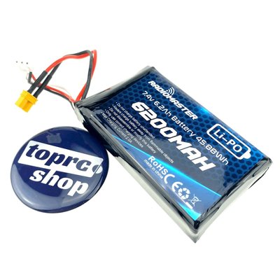 Акумулятор LiPo Radiomaster 6200mAh 7.4V 2S XT30 RM-LIPO-6200 фото