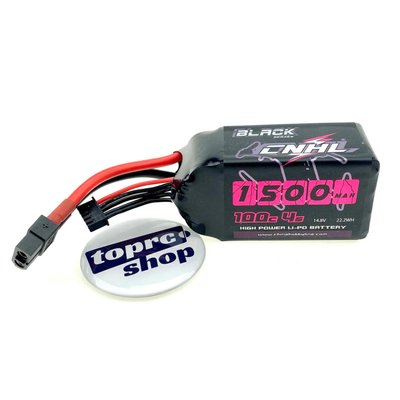 Аккумулятор для FPV CNHL Black Series LiPo 1500mAh 14.8V 4S 100C XT60 1501004BK фото