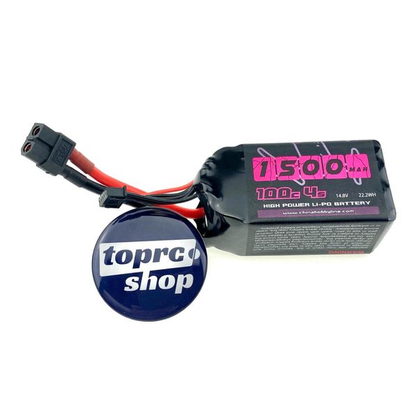 Акумулятор для FPV CNHL Black Series LiPo 1500mAh 14.8V 4S 100C XT60 1501004BK фото