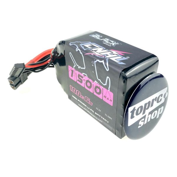 Аккумулятор для FPV CNHL Black Series LiPo 1500mAh 22.2V 6S 100C XT60 1501006BK фото