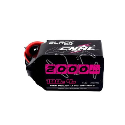 Акумулятор для FPV CNHL Black Series LiPo 2000mAh 14.8V 4S 100C XT60 2001004BK фото