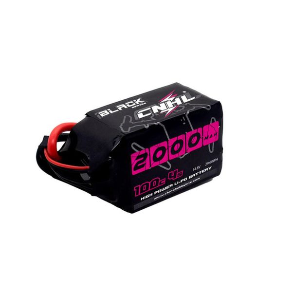 Акумулятор для FPV CNHL Black Series LiPo 2000mAh 14.8V 4S 100C XT60 2001004BK фото