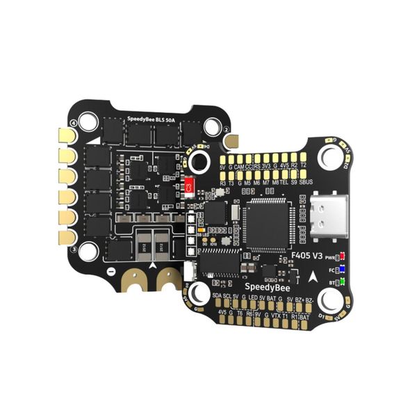 Польотний контролер FPV 4in1 SpeedyBee F405 V3 BLS 50A 30x30 FC&ESC Stack SB-F405-V3-STACK фото