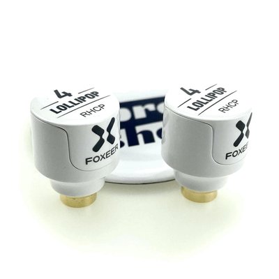 Антенна для FPV дрона Foxeer Lollipop V4 Stubby Mushroom 5.8GHz 2.6dBi LHCP RP-SMA Male 2 шт FOX-LPSM-5-L-RSM фото